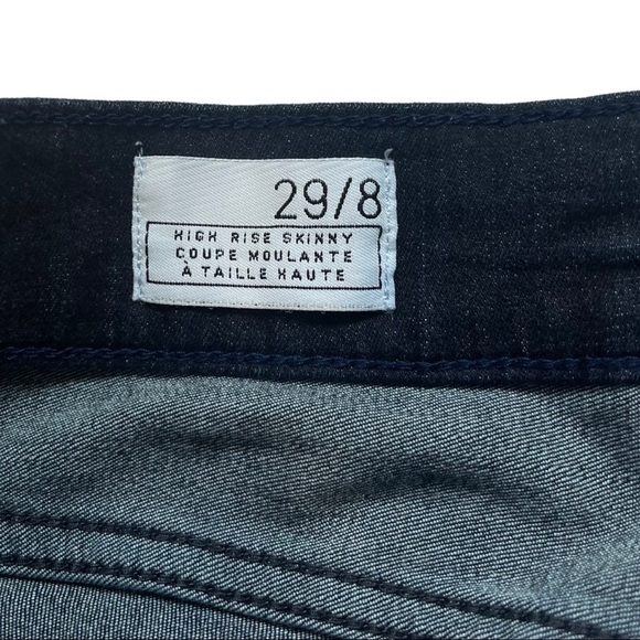 GAP Blue Size 8/29 Skinny Mid-Rise Denim Jeans - Picture 11 of 13